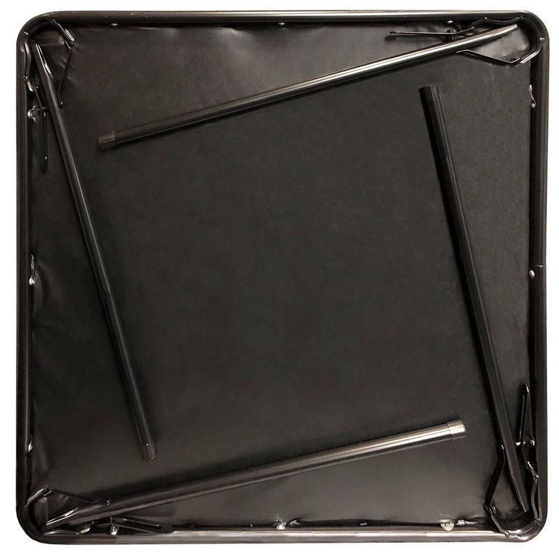 slide 3 of 4, Peakform 34"x 34" Folding Card Table Black, 1 ct
