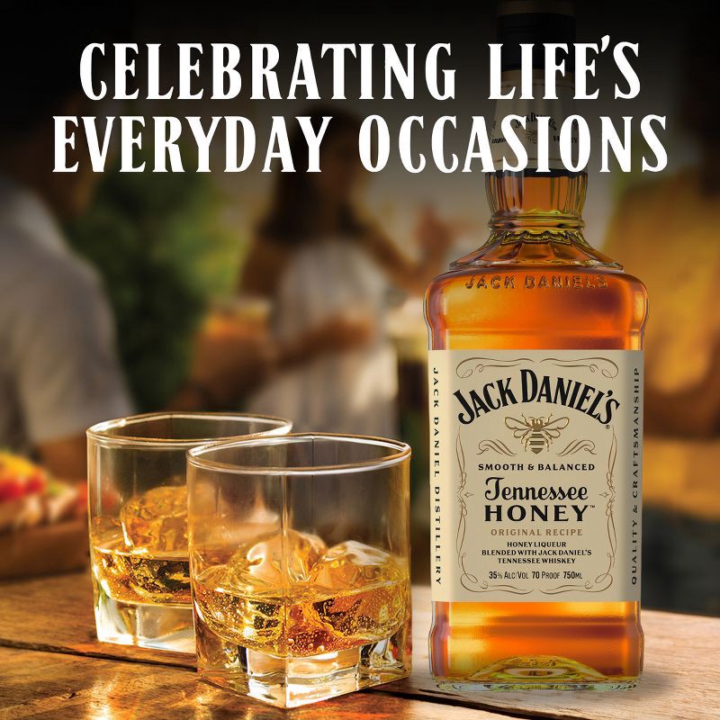 slide 5 of 10, Jack Daniel's Tennessee Honey Whiskey - 750ml Bottle, 750 ml