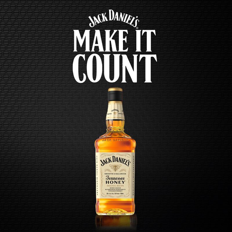 slide 6 of 10, Jack Daniel's Tennessee Honey Whiskey - 750ml Bottle, 750 ml