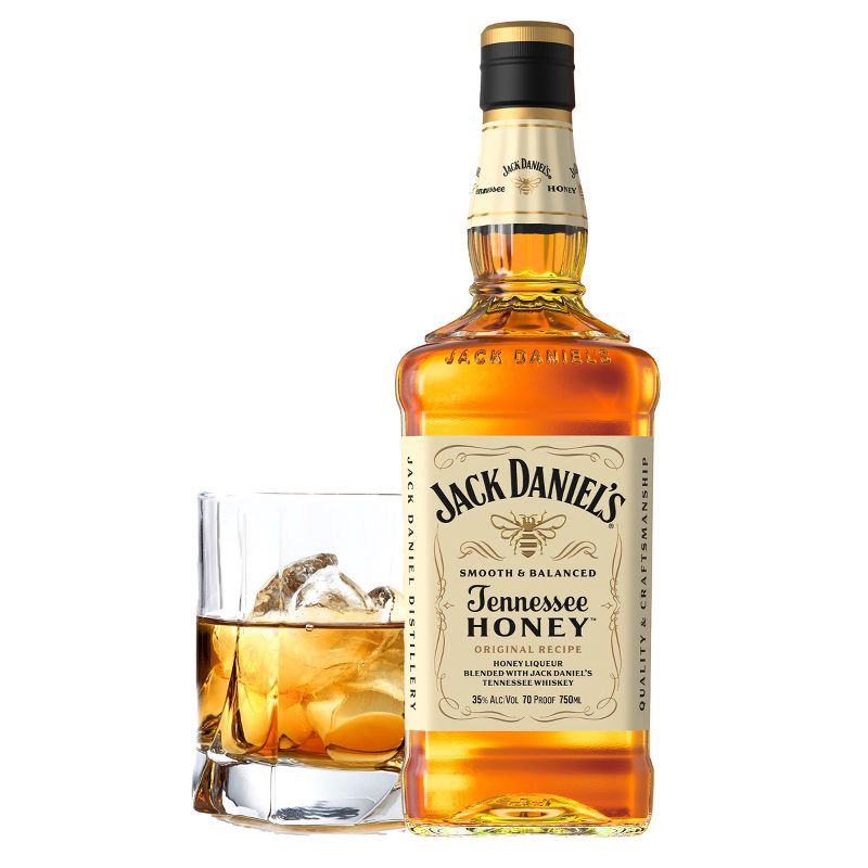 slide 1 of 10, Jack Daniel's Tennessee Honey Whiskey - 750ml Bottle, 750 ml