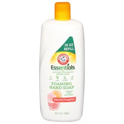 Arm & Hammer Essentials Refill Ruby Red Grapefruit Foaming Hand Soap 26 fl oz