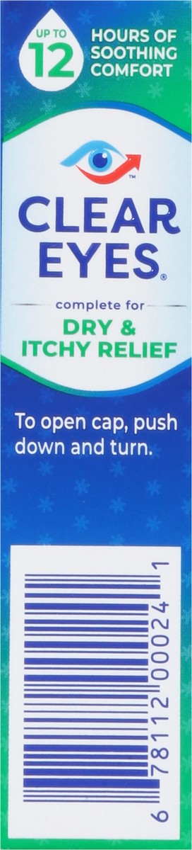 slide 2 of 9, Clear Eyes Dry & Itchy Eye Relief Eye Drops, 0.5 fl oz, 0.50 fl oz