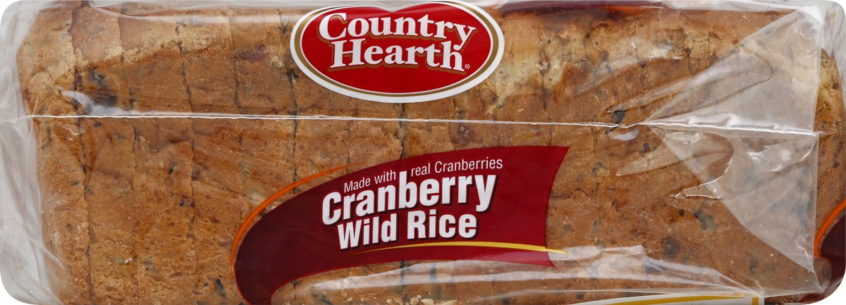 slide 3 of 5, Country Hearth Cranberry Wild Rice Breakfast Breads , 18 oz