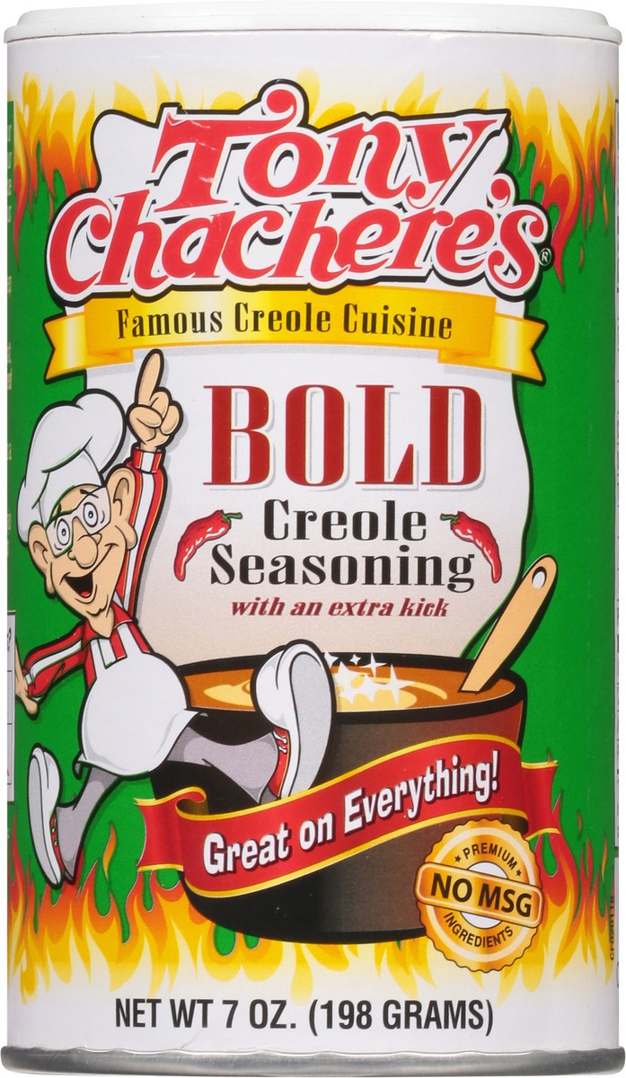 slide 11 of 13, Tony Chachere's Bold Creole Seasoning With An Extra Kick, 7 oz