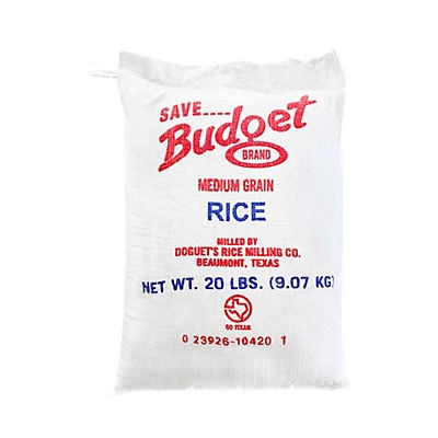 Doguet s Budget Medium Grain Rice 20 lb Shipt