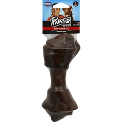Paws Happy Life Premium Beefhide Bone Beef Flavored 6in
