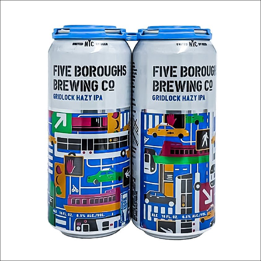 slide 1 of 1, Beer Gridlock Hazy Ipa 6Pk, 72 oz
