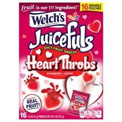 Juicefuls Heart Throbs 16ct Box