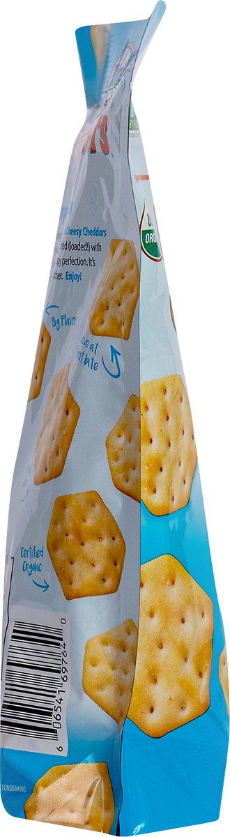 slide 5 of 11, Milton's Cheesy Cheddars Organic White Cheddar Snack Crackers 6 oz, 6 oz