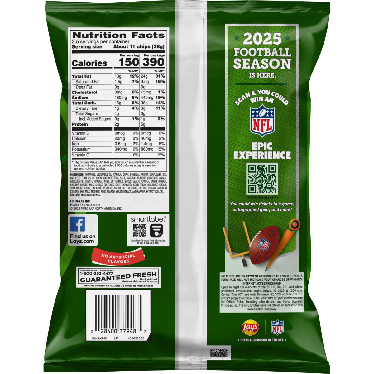 slide 2 of 4, Lay's Wavy Loaded Ncho, 2 oz