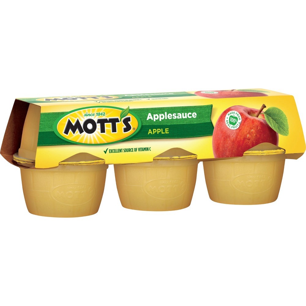 slide 3 of 4, Mott's Original Applesauce, 6 ct; 4 oz