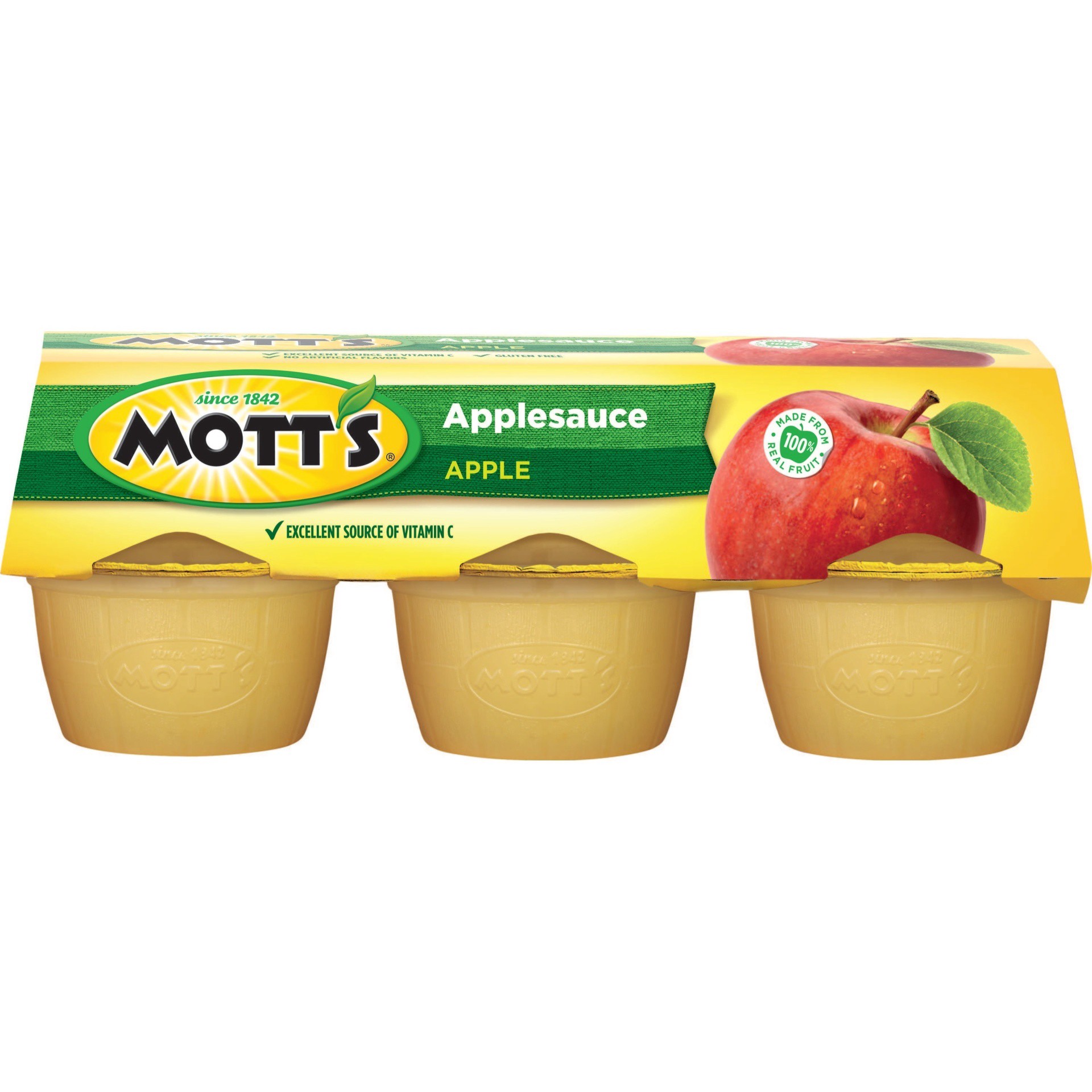 slide 1 of 4, Mott's Original Applesauce, 6 ct; 4 oz