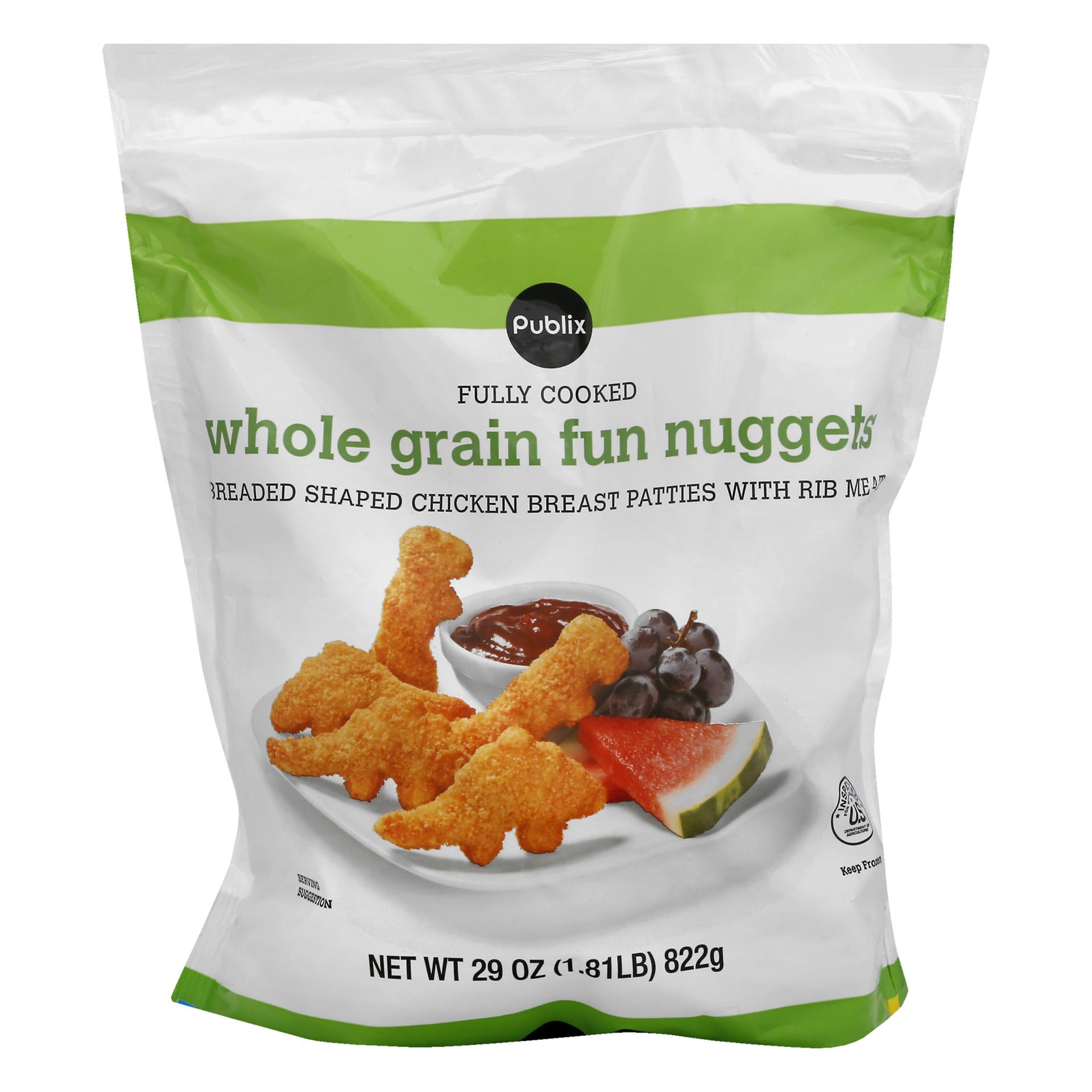 slide 1 of 1, Publix Whole Grain Fun Nuggets, 29 oz