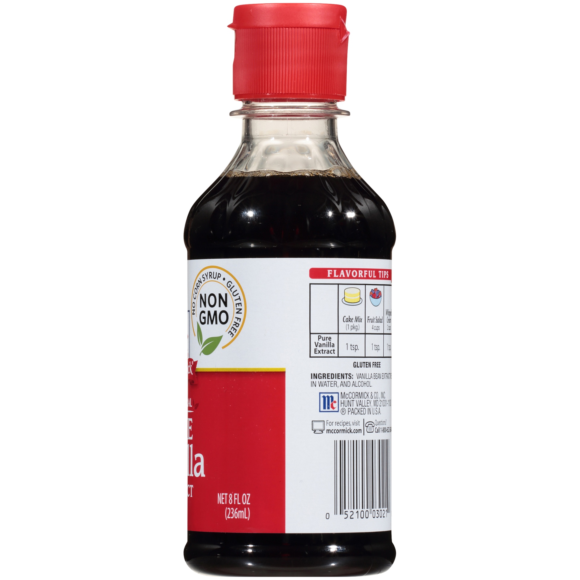 McCormick All Natural Pure Vanilla Extract 8 fl oz Shipt