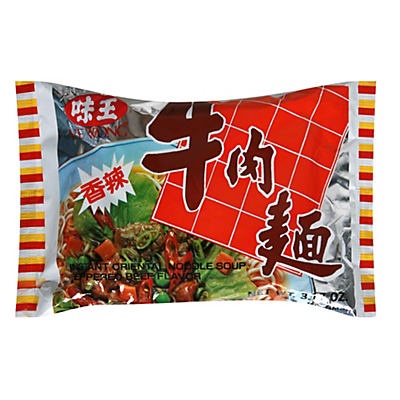 slide 1 of 1, Ve Wong Peppered Beef Oriental Flavor Instant Noodle Soup, 3.17 oz
