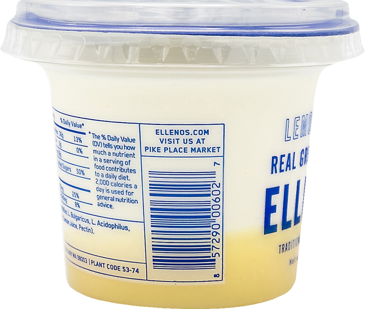Ellenos Lemon Curd Greek Yogurt 8 oz Shipt
