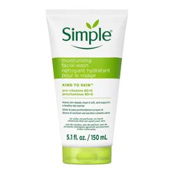 Simple Kind to Skin Moisturizing Facial Wash - Unscented - 5.1 fl oz: Gel, Hypoallergenic, Paraben-Free