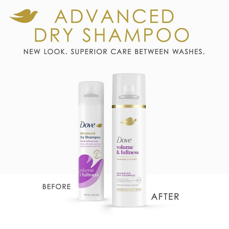 slide 5 of 10, Dove Beauty Volume & Fullness Dry Shampoo - 5oz, 5 oz