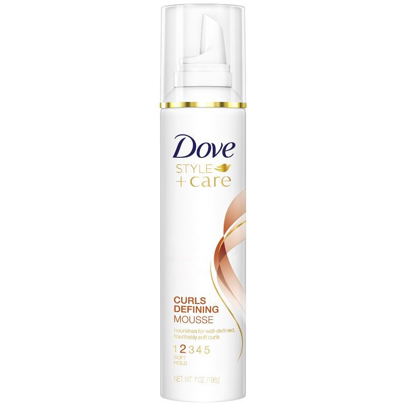 slide 2 of 6, Dove Beauty Style + Care Curls Defining Mousse - 7oz, 7 oz