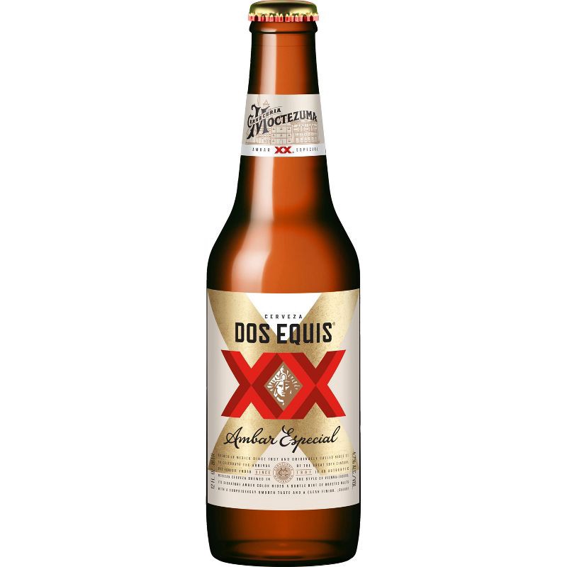 slide 3 of 5, Dos Equis Ambar Mexican Lager Beer - 12pk/12 fl oz Bottles, 12 ct; 12 fl oz
