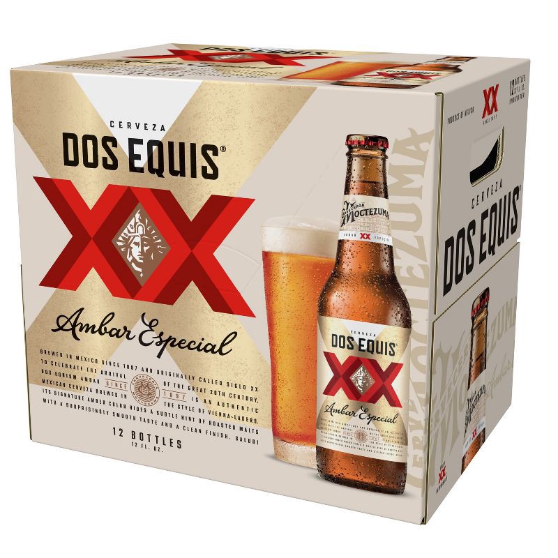 slide 4 of 5, Dos Equis Ambar Mexican Lager Beer - 12pk/12 fl oz Bottles, 12 ct; 12 fl oz