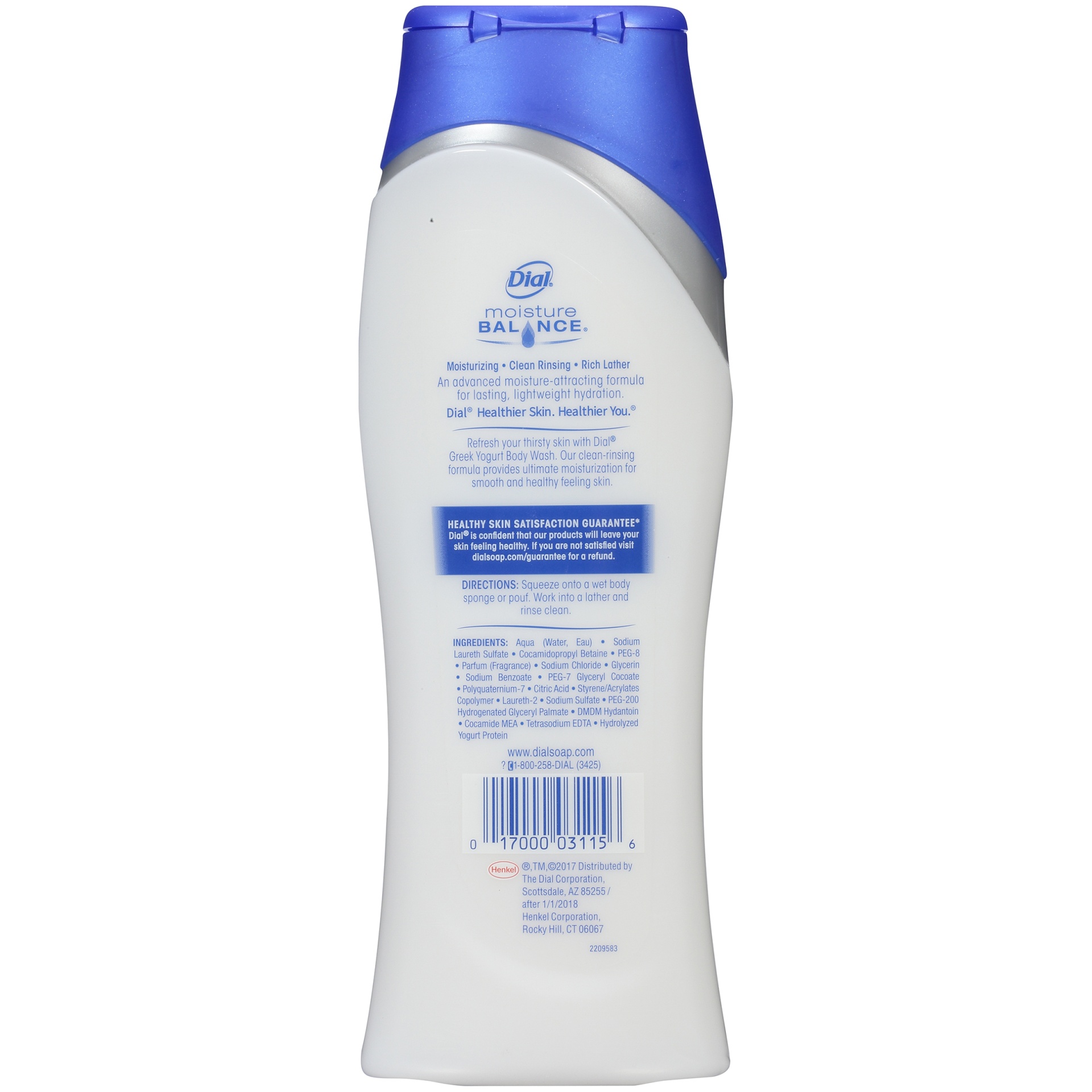 slide 4 of 5, Dial Vanilla Yogurt Body Wash, 16 fl oz