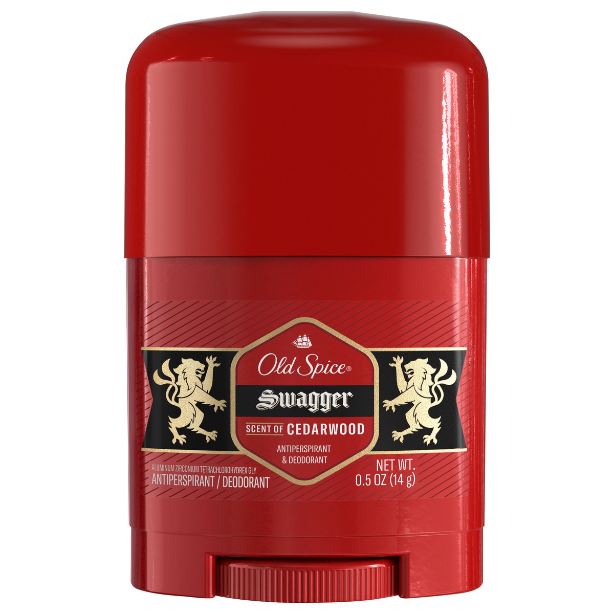 slide 1 of 3, Old Spice Red Collection Swagger Antiperspirant and Deodorant for Men, .5 oz, 0.5 oz