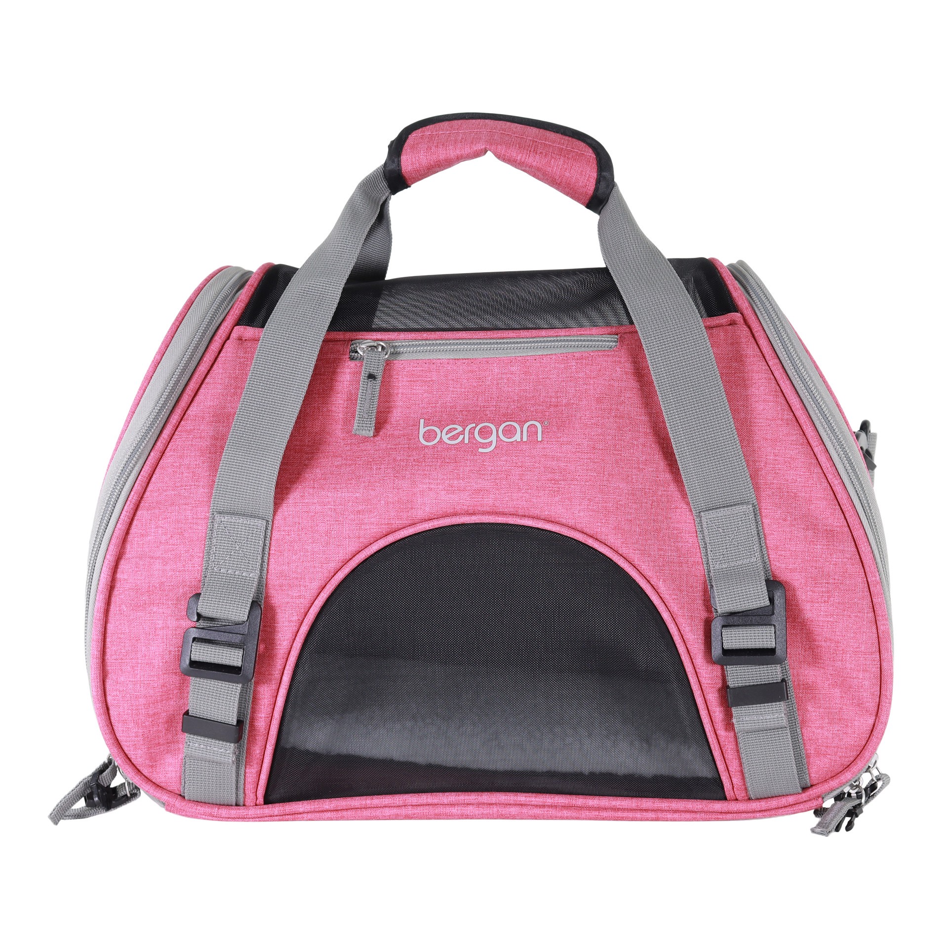 slide 1 of 8, Bergan Comfort Carrier™, Heather Berry, Small - 16" L x 8" W x 11" H, 16 in