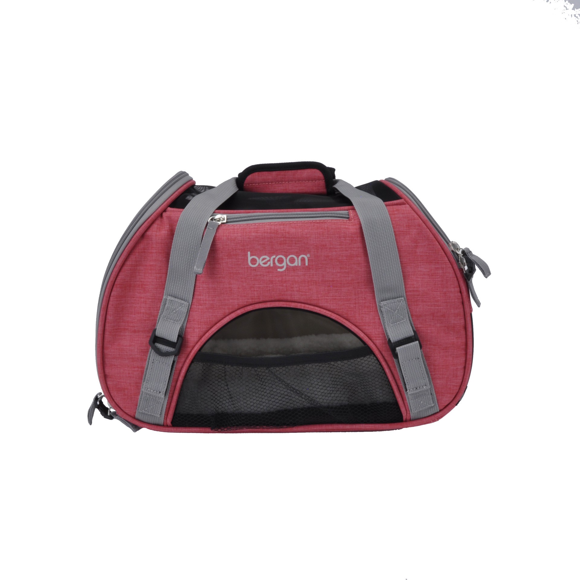 slide 1 of 8, Bergan Comfort Carrier™, Heather Berry, Small - 16" L x 8" W x 11" H, 16 in