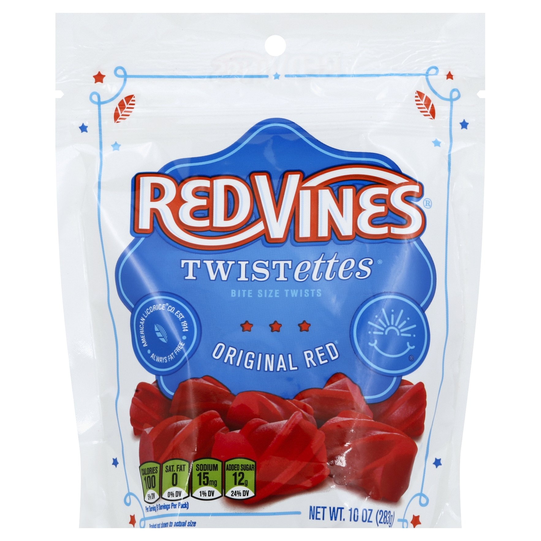 slide 1 of 3, Red Vines Original Red Twistettes, 10 oz