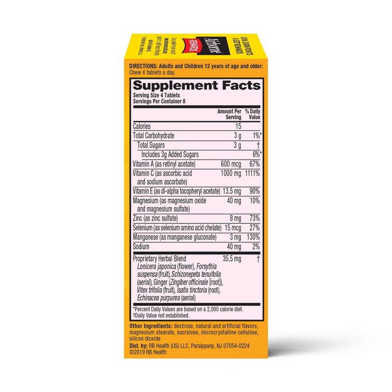 slide 2 of 14, Airborne Immune Support Supplement Chewables - Citrus - 32ct, 32 ct