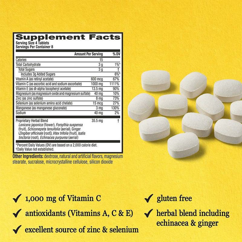 slide 13 of 14, Airborne Immune Support Supplement Chewables - Citrus - 32ct, 32 ct