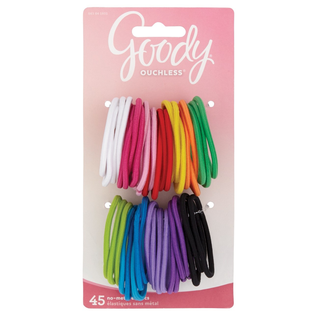 slide 1 of 1, Goody Girls' Value Pack Elastics, 45 ct