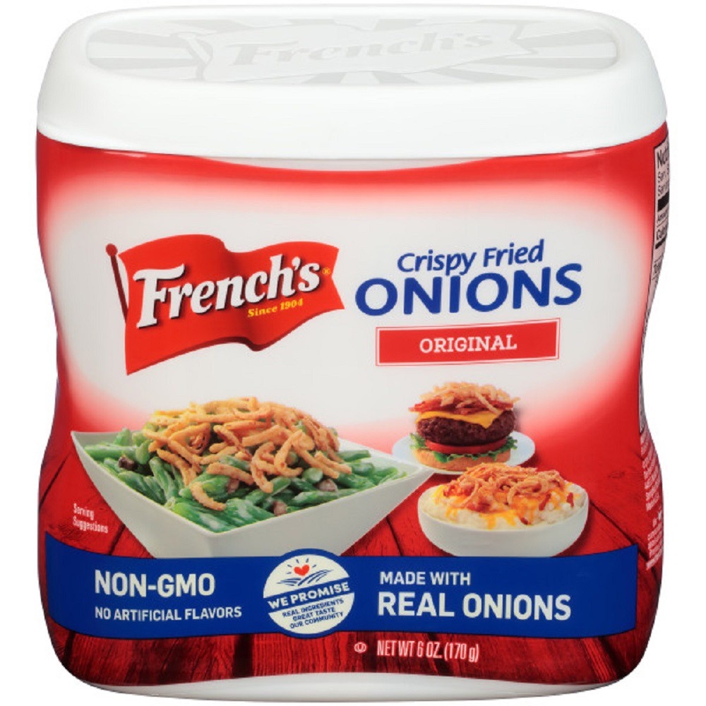 slide 1 of 3, French's Crispy Fried Onions Original Flavor - 6oz, 6 oz
