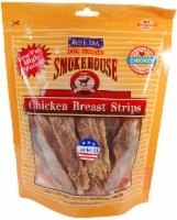 slide 1 of 1, Smokehouse Chicken Breast Strips Dog Treats, 8 oz