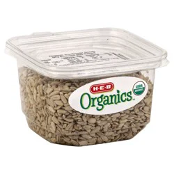 H-E-B Organics Sunflower Seeds, Dry Roasted and Salted