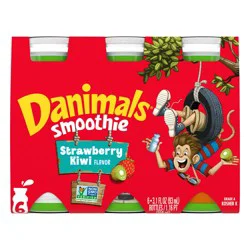 Danimals Dannon Danimals Strawberry Banana Yogurt