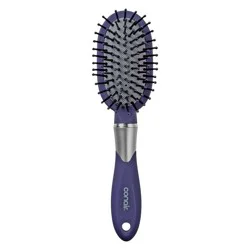 Conair Mini Velvet Touch Cushion Hair Brush: For All Hair Types, Hair Styling