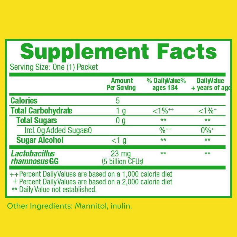 slide 3 of 15, Culturelle Kids Daily Probiotic Packets for Healthy Immune and Digestive System Powder - 1.5oz/30ct, 1.5 oz, 30 ct