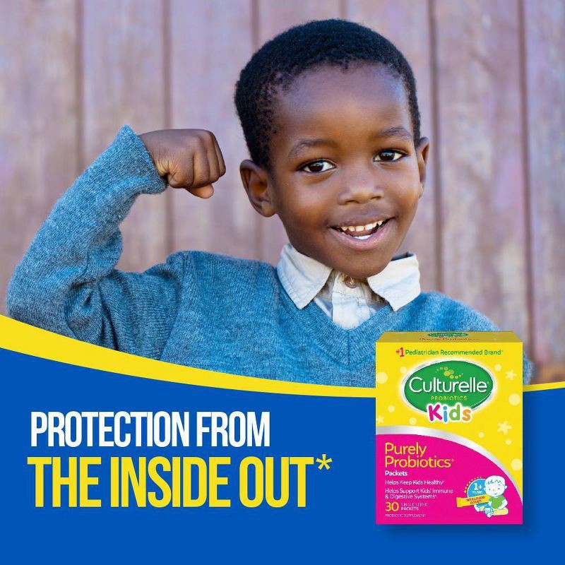 slide 13 of 15, Culturelle Kids Daily Probiotic Packets for Healthy Immune and Digestive System Powder - 1.5oz/30ct, 1.5 oz, 30 ct
