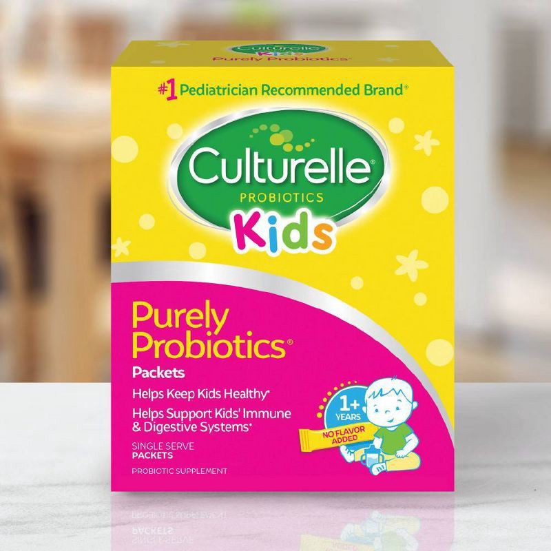 slide 14 of 15, Culturelle Kids Daily Probiotic Packets for Healthy Immune and Digestive System Powder - 1.5oz/30ct, 1.5 oz, 30 ct