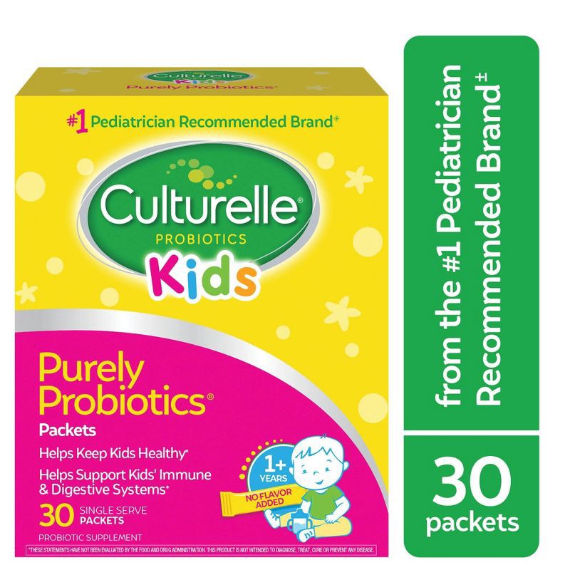 slide 8 of 15, Culturelle Kids Daily Probiotic Packets for Healthy Immune and Digestive System Powder - 1.5oz/30ct, 1.5 oz, 30 ct