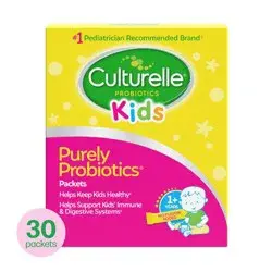 Culturelle Kids Daily Probiotic Packets for Healthy Immune and Digestive System - 30ct