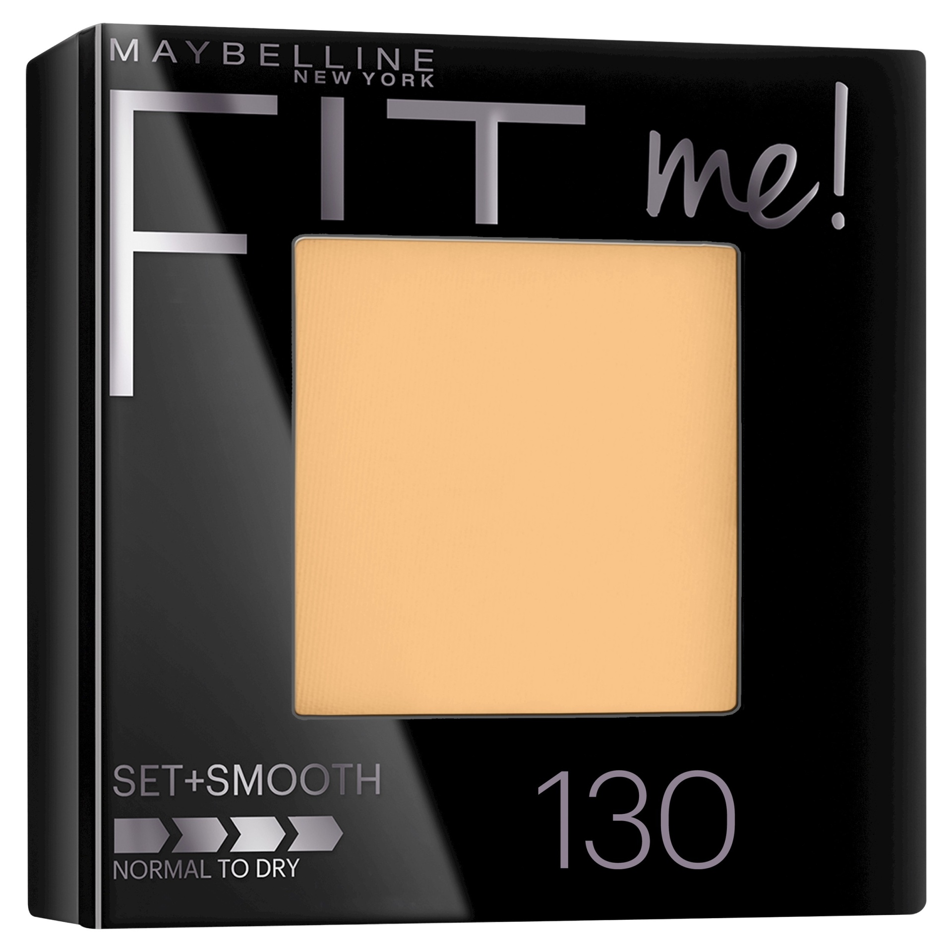 slide 1 of 3, Maybelline Fit Me! Set + Smooth Powder - 130 Buff Beige, 1 ct