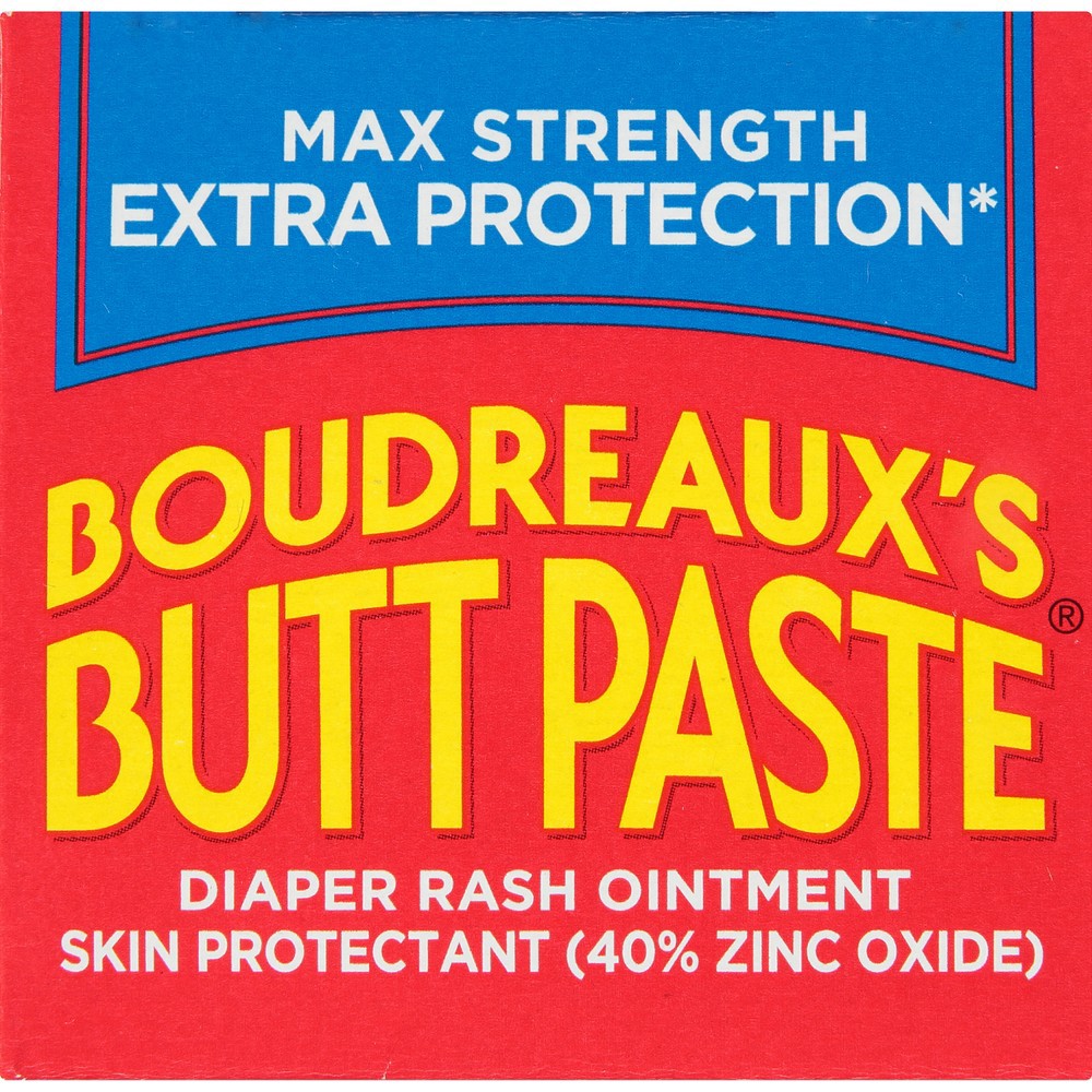 slide 7 of 8, Boudreaux's BP Butt Paste Maximum Strength Diaper Rash Ointment - 4oz, 4 oz