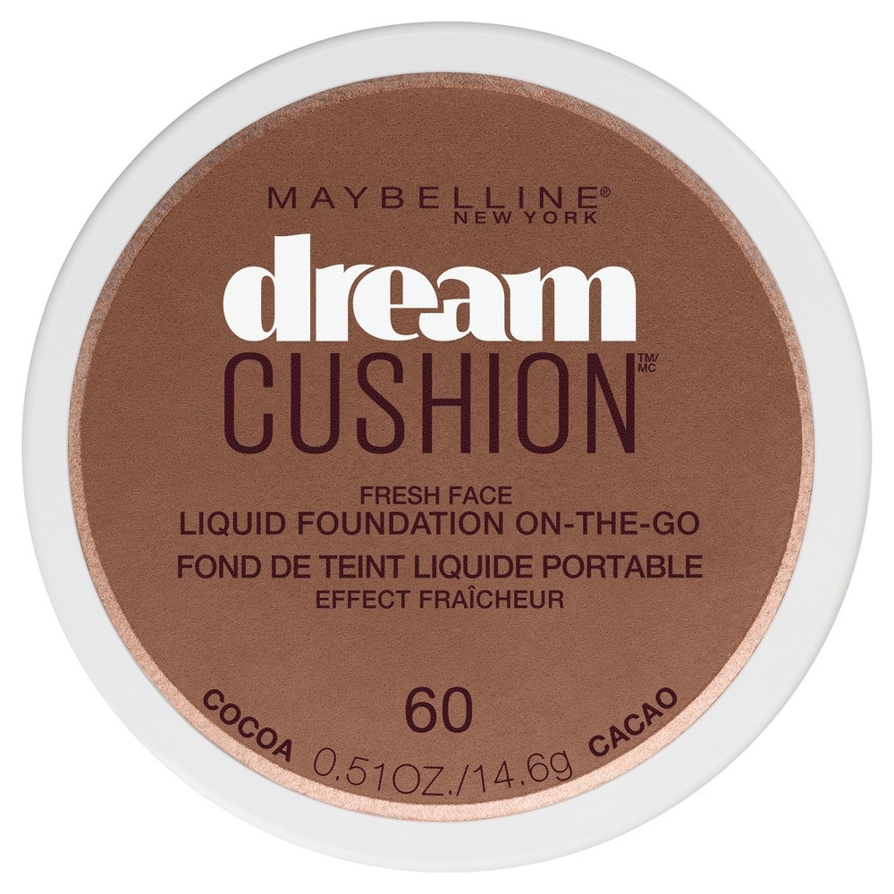 slide 3 of 4, Maybelline Dream Cushion Foundation 60 Cocoa, 0.51 oz