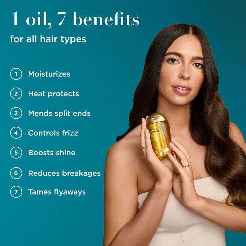 slide 2 of 7, OGX Renewing + Argan Oil of Morocco Penetrating Hair Oil Treatment - 3.3 fl oz, 3.3 fl oz