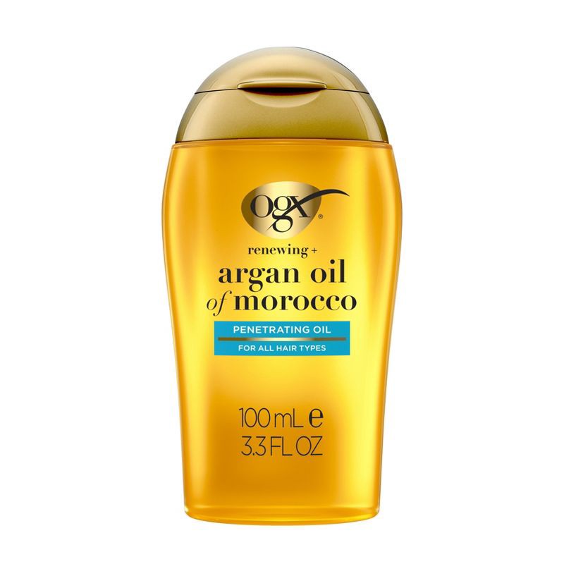 slide 1 of 11, OGX Renewing + Argan Oil of Morocco Penetrating Hair Oil Treatment - 3.3 fl oz, 3.3 fl oz