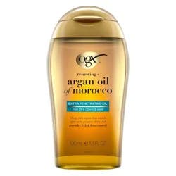 OGX Extra Strength Renewing Moroccan Argan Oil Penetrating Hair Oil Serum- 3.3 fl oz