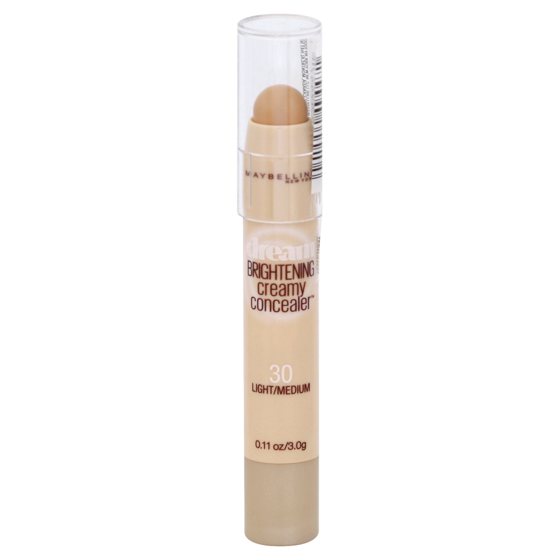 slide 1 of 5, Maybelline Dream Brightening Concealer 30 Light/Medium, 0.11 oz